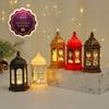 Ramadan Decoration 2026 Eid Mubarak Candle Lamp Desk Accessories Light Lamp Muslim Home Decoration Party Decor