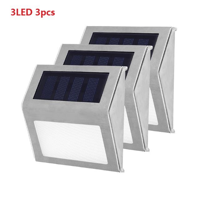 1-4pcs LEDs Solar Light Motion Sensor Outdoor Garden Light Decoration Fence Stair Pathway Yard Security Solar LED Lamp Lighting