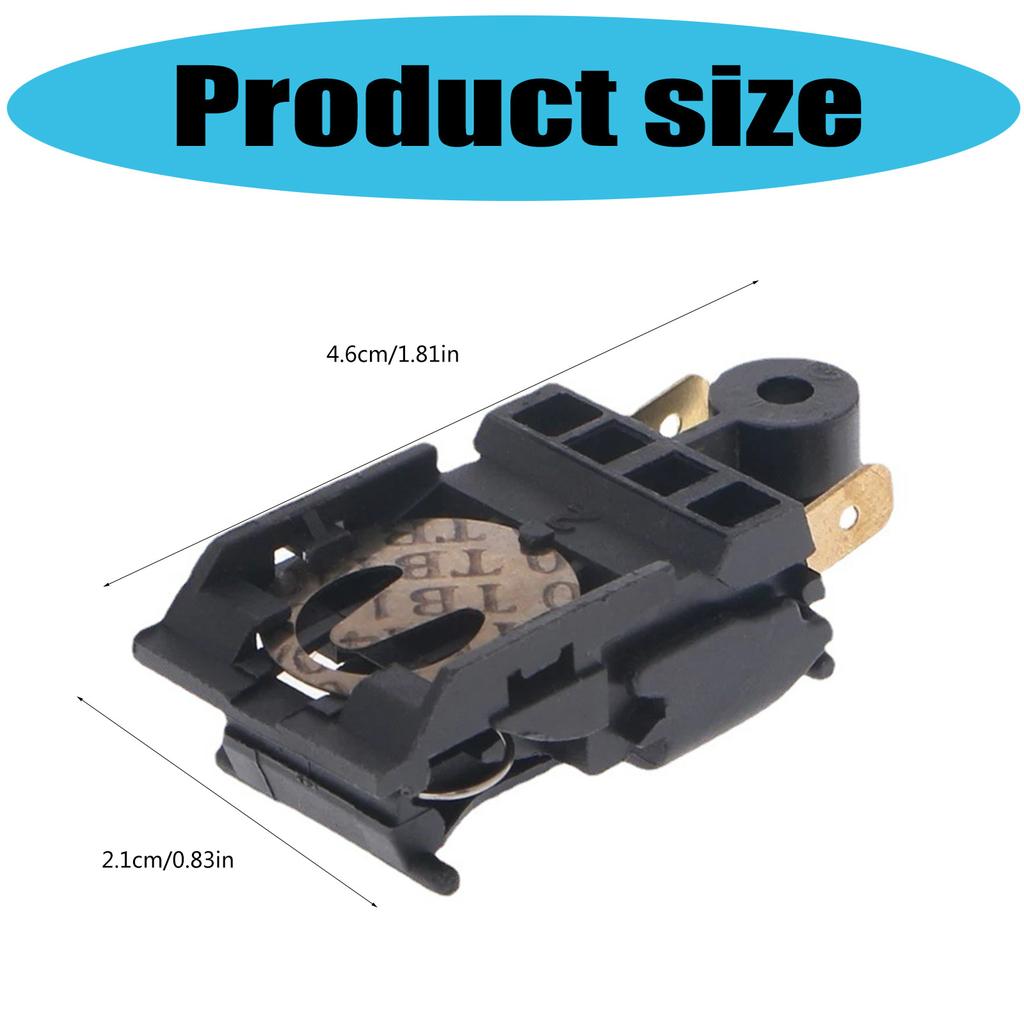 10Pcs Electric Kettle Switch Thermostat Temperature Control Terminals Kitchen Appliance Part 16A Boiler Thermostat Switch