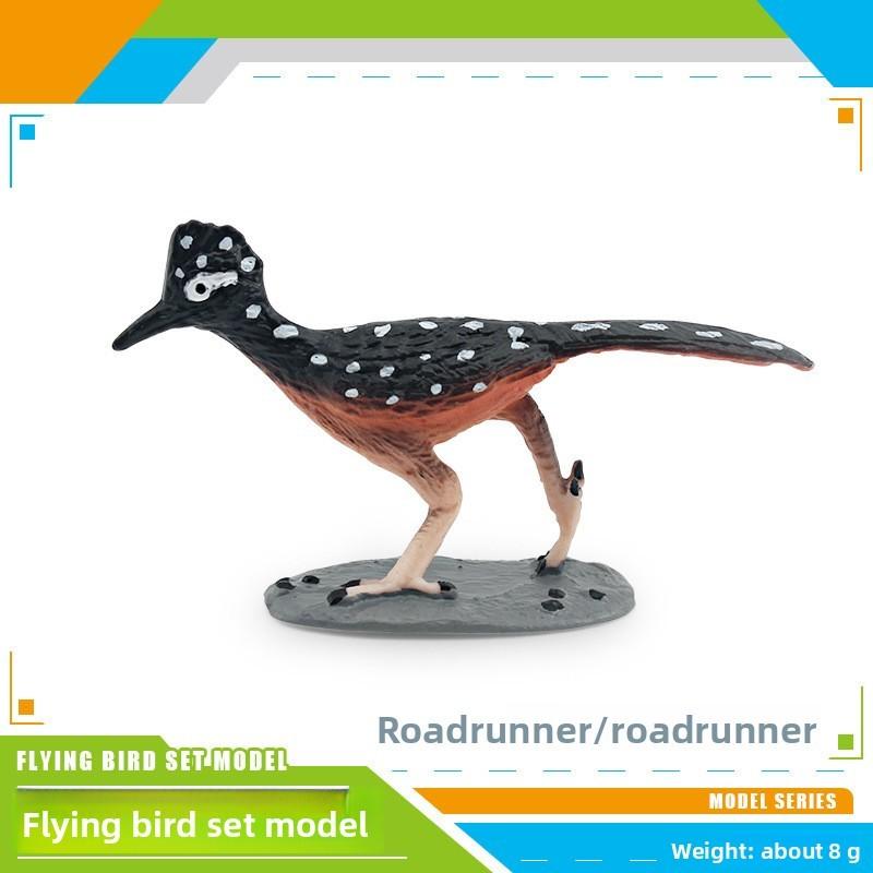 Bird Animal Model With Plastic Material For Home Decor And Collecting