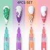 Nail Art Graffiti Pen 3D Painting Pen Nail Dot Pen String Pen, Acrylic Paint Marker