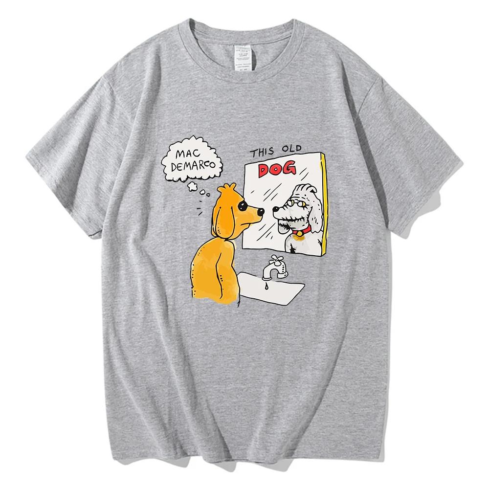 Mac DeMarco This Old Dog Tshirt 2026 Funny Men and Women Clothing Harajuku Clothes Summer Tops Unisex Graphic T Shirts Summer