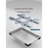HANDUNYOU Heavy-Duty Folding Flatbed Cart