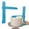 Cream Cake Scraper Smoother 1Pc Fondant Spatula Icing Leveling Tool Practical Diy Cake Decor Pastry Baking Supplies Kitchen