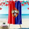 CSKA Moscow Print Beach Towel, Large Soft Quick Dry Towel for Beach Camping Swimming