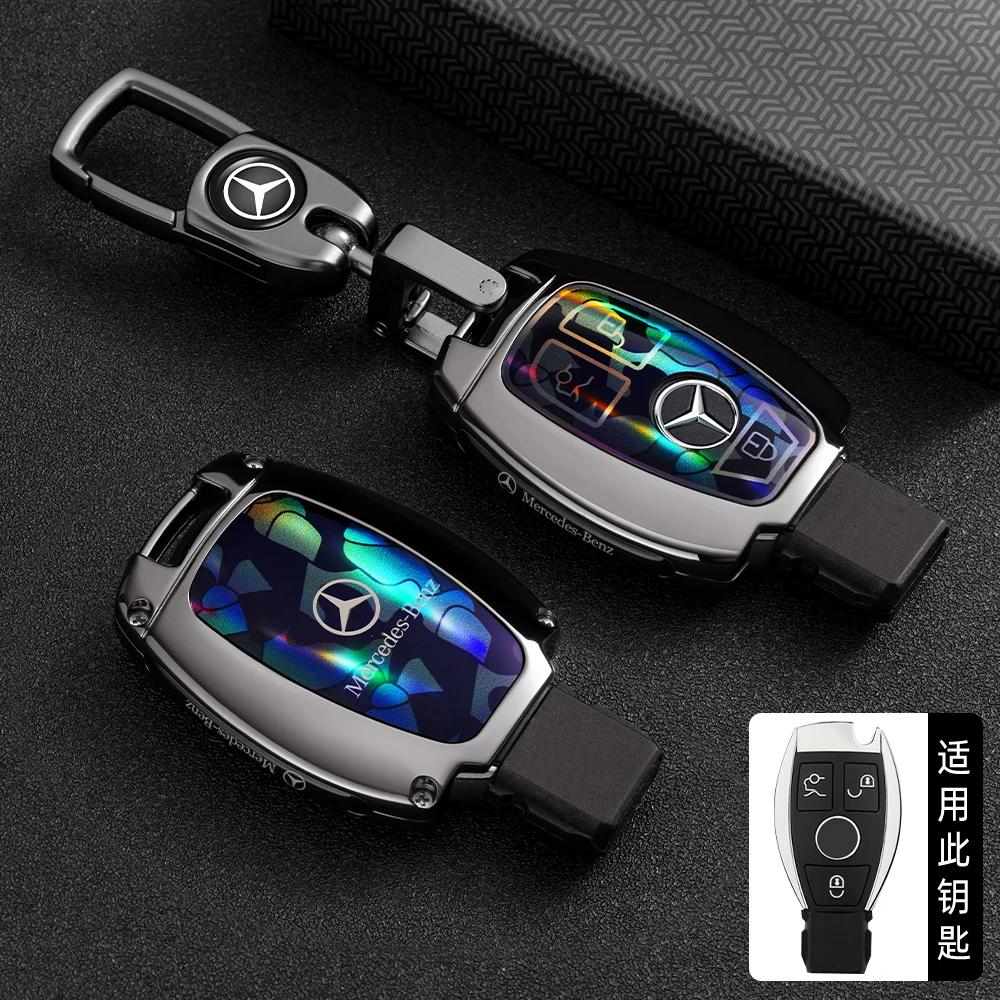 TGM3   Car Key Case Cover Key Bag Accessories For Mercedes Benz A B C S Class AMG GLA CLA GLC W176 W221 W204 W205 Shell Fob Keychain