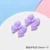 Simulation Bow Resin Accessories,10pcs Frosted Bow Tie DIY Handmade Mobile Phone Case Accessories,Material Package Accessories.