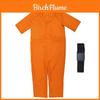 Luigi Halloween Cosplay Costume For Adults Polyester Jumpsuit For Stage Performance