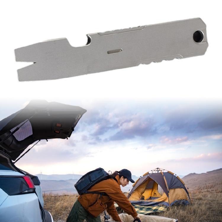 Mini Bottles Opener Pry Bar Crowbars Pocket Screw Driver Camping Hikings Repair