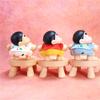 Anime Crayon Shin-chan Cute And Charming Action Figure PVC Model Playthings Mobile Phone Holder Cute And Charming Desktop Ornament Phone Support Gifts