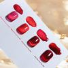 1pc 10ml Red Cat Eye Gel Magnetic Sparkling Glitter Gel Nail Polish Semi Permanent UV Gel For Women No Include Magnetic Stick