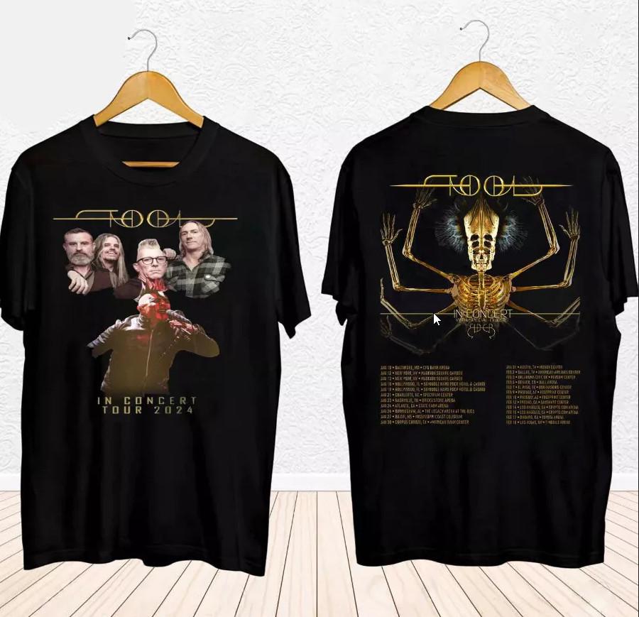 Rock Band Tool 2026 Tour Shirt 2026 Tool Band Shirt Double Sides All Sizes Gif XXXXL