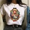 T-shirt Unisex New Punk Princess Jasmine Printed Fashion T Shirts 90s Kawaii Graphic Tops Harajuku O Neck Tee
