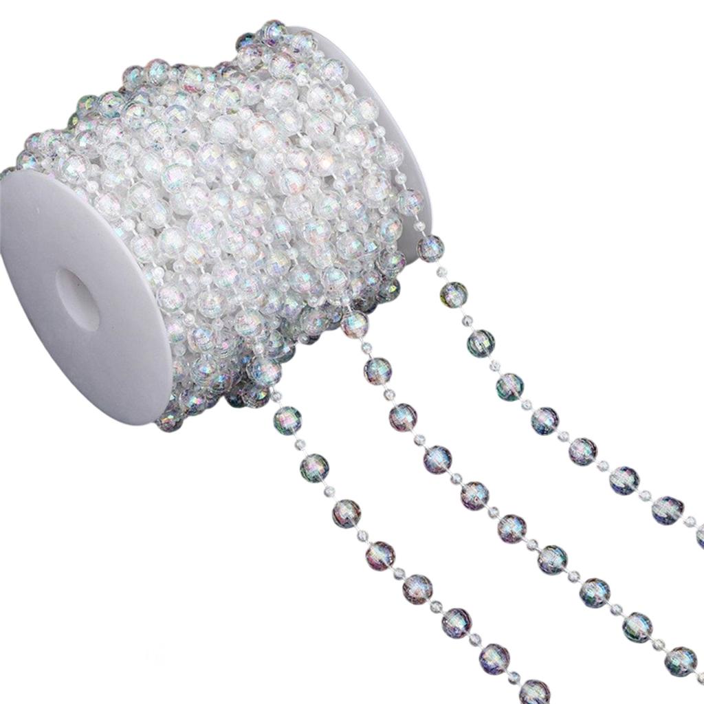 Bead Chain Clear Plastic Craft Bead String Handmade Jewelry Accessories For Art Craft Necklace Bracelets Jewelry Making