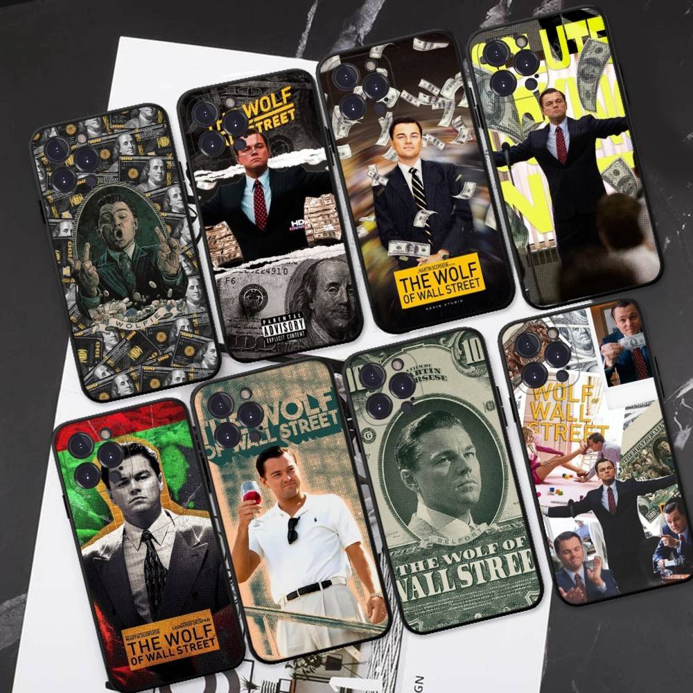 Classic Movie W-Wolf Of W-Wall S-Street For Iphone 17 16 15 14 11 12 13 Pro Max Plus Case Cute Art Phone Cover