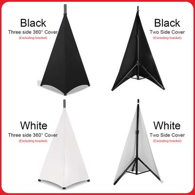 Dj Light Speaker Stand Cover Height Flexible Stretchable Speaker Stand Scrim Floor Equipment Tool Blind Accessories