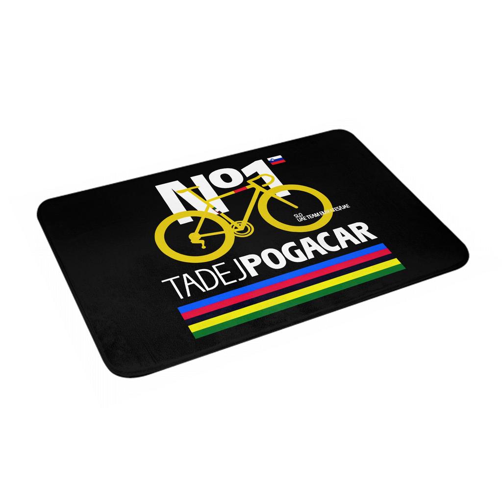 Cycling Team Tadej Pogacar Door Bathroom Kitchen Mats Anti-Slip Outdoor Doormat Bedroom Balcony Entrance Rug Carpet Footpad