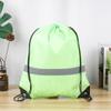 Waterproof Drawstring Gym Backpack 210D Polyester Fitness Handbag  Outdoor