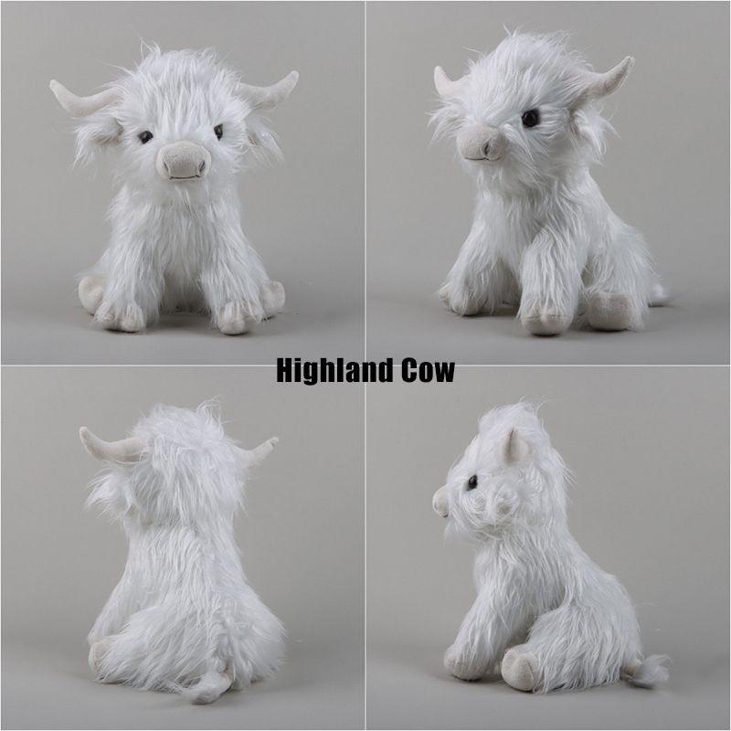 Entzückendes 9,4 Zoll schottisches Hochlandrind Plüschtier Geschenk für Kinder