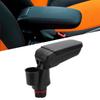 Water Cup Holder Car Cup Stand Central Armrest Box with Water Cup Holder Replacement for Mercedes Smart Fortwo Forfour 453 15-19