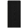 Hanging Cabinet with Shelf Black Oak Effect 30 x 29.5 x 60 cm