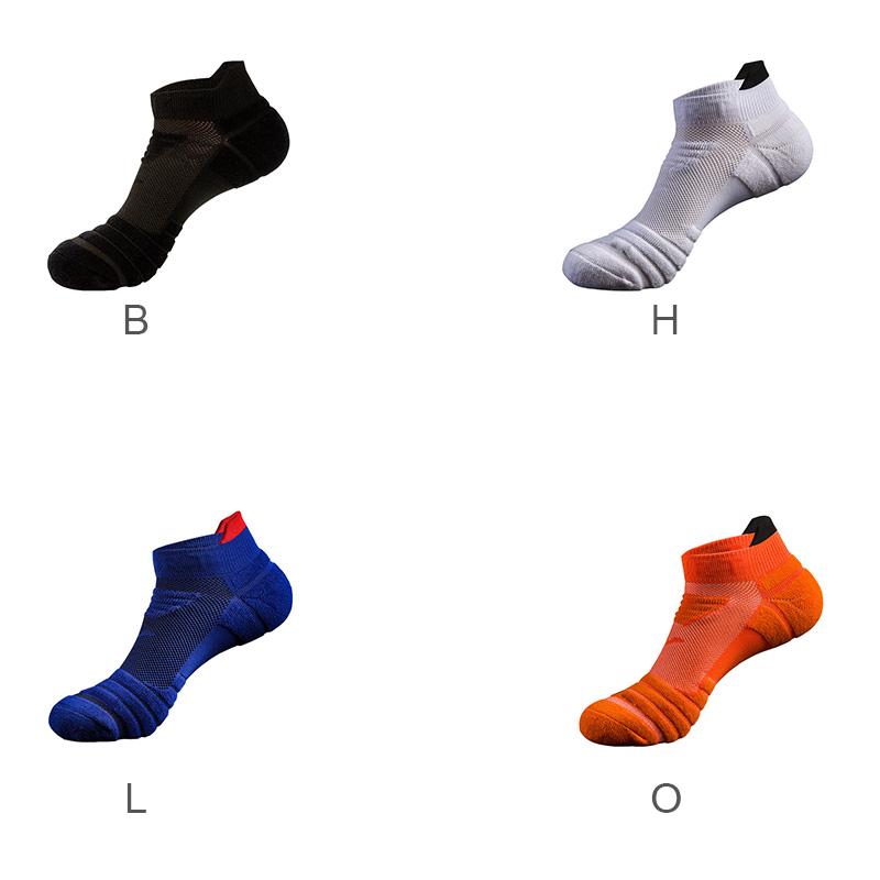 Men Basketball Running Socks Breathable Anti-slip Sport Hiking Cycling Walking Outdoor Sock Cotton Athletic No Sweat Socks