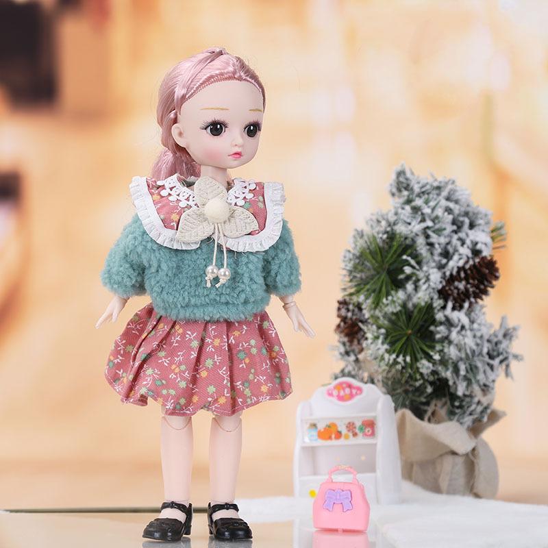 

Подлинная кукла Miu Li, 30 см, модная музыкальная одежда принцессы для маленьких девочек, съемная кукла