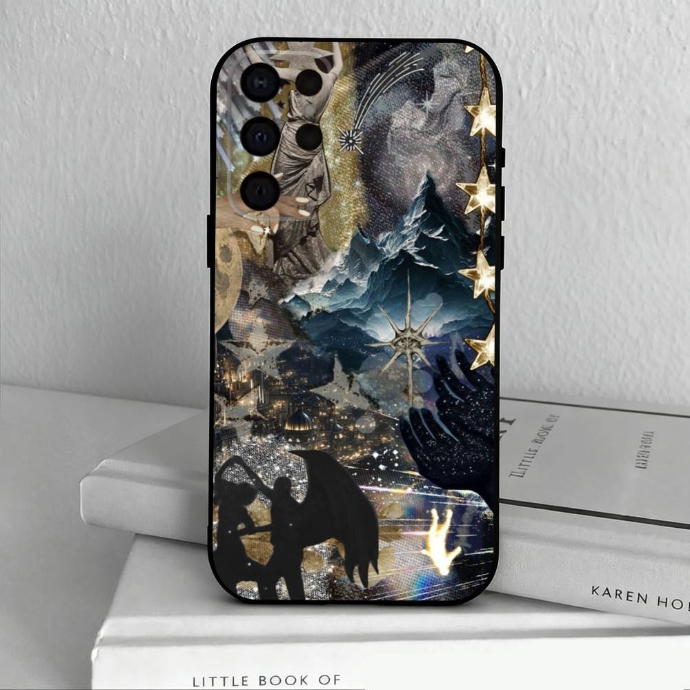 

A-Acotar A Court of Mist and F-Fury Phone Case For Samsung S25,S24,S21,S22,S23,S30,Ultra,S20,Plus,Others Soft Black Cover Samsung S25Plus