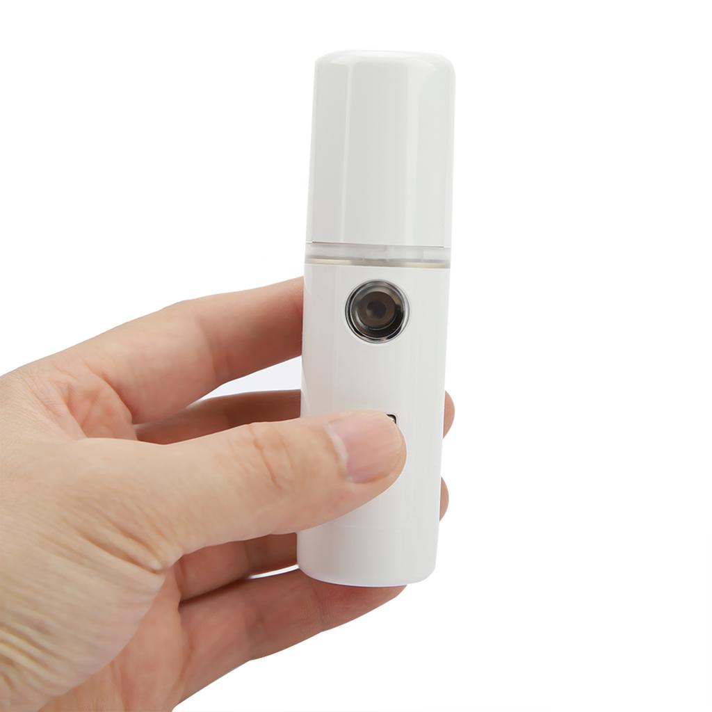   Lightweight Portable Rechargeable Humidifier Moisturing Sprayer Skin Care(Pink)