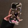 Cute Bowknot Phone Case For Samsung Galaxy S25 S24 S23 S22 S21 Ultra Plus FE A06 A14 A23 A36 A52 A55 A56 Make Up Mirror Cover