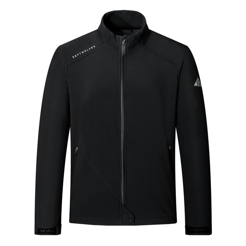 SEPTWOLVES Men's Soft Shell Stand Collar Jacket