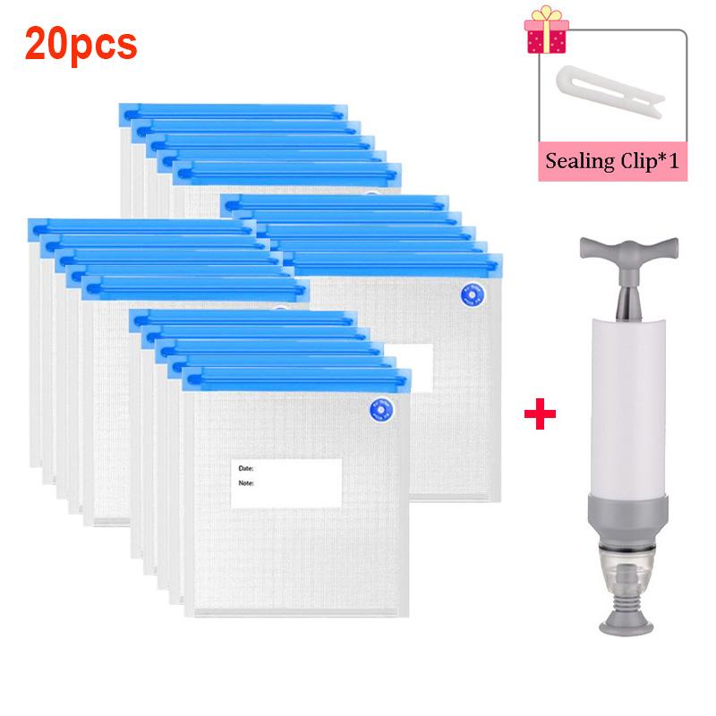 Vacuum Sealed Food Bags Household Food Vacuum Compression Bags Reusable Snacks Food Storage Bag Kitchen Accessories