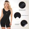 European and American Women High-Waisted Lace Shapewear One Piece Lingerie with Zipper Crotch Slimming Tummy Control Butt Lifting Bodysuit