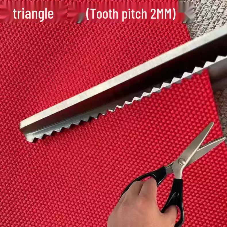 Ножницы для кружева с зубчатым треугольным лезвием: Ручной инструмент для парикмахерского дела и шитья