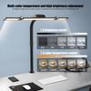 220V LED Eye-Caring Desk Light with Stepless Dimming Adjustable Flexible Gooseneck Remote 24W LED Clamp Desk Lamp for Office PC