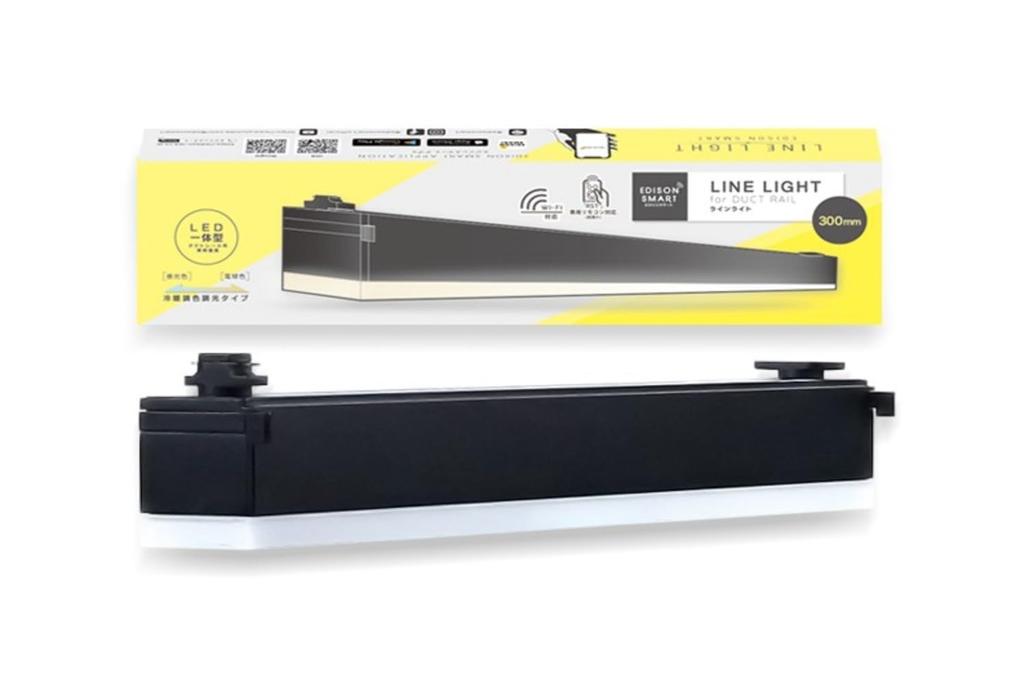 Edison Smart Duct Rail Lighting Line Light LED Integrated Smart Light Compatible with Alexa Smart Lighting Bar Light Compatible with Dedicated Remote
