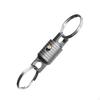 Titanium Quick Release Keychain Compact Multifunctional Key Chain Connector 360° Rotating for
