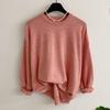 Honey J Women Hamyulon Cashmere Loose Fit Solid Wool Long Sleeve Knit 10 Colors