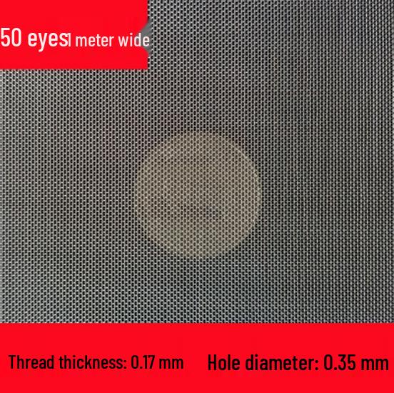 304 Edelstahlgewebe, 6-500 Maschen, Industrielles verdicktes Metalldrahtfilter.