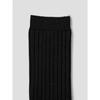 [8 Seconds] Ribbed Loose Long Socks Black (3561KTAMP5)