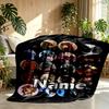 Custom Name Personalized How to Train Your Dragon Print Blanket, Home Decor, Bedroom, Sofa, Camping, Couch, Gifts for Birthday Christmas