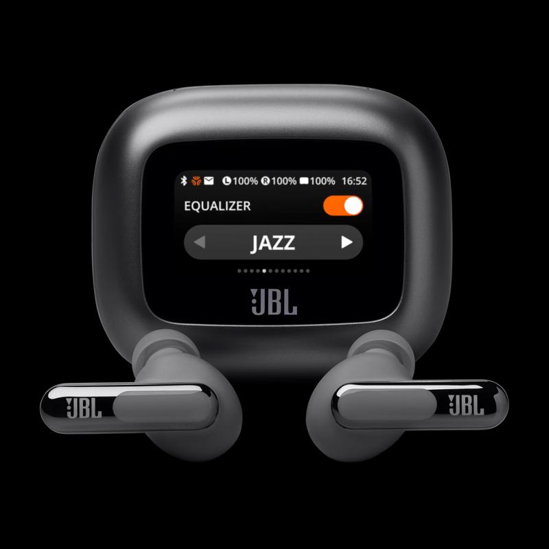 JBL LIVE BEAM 3 True Wireless Earbuds with Smart Touchscreen Case