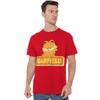 Garfield Movie Logo T-Shirt S-4XL, Red