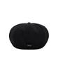 Bajal Logo Easy Fit Newsboy Cap Black