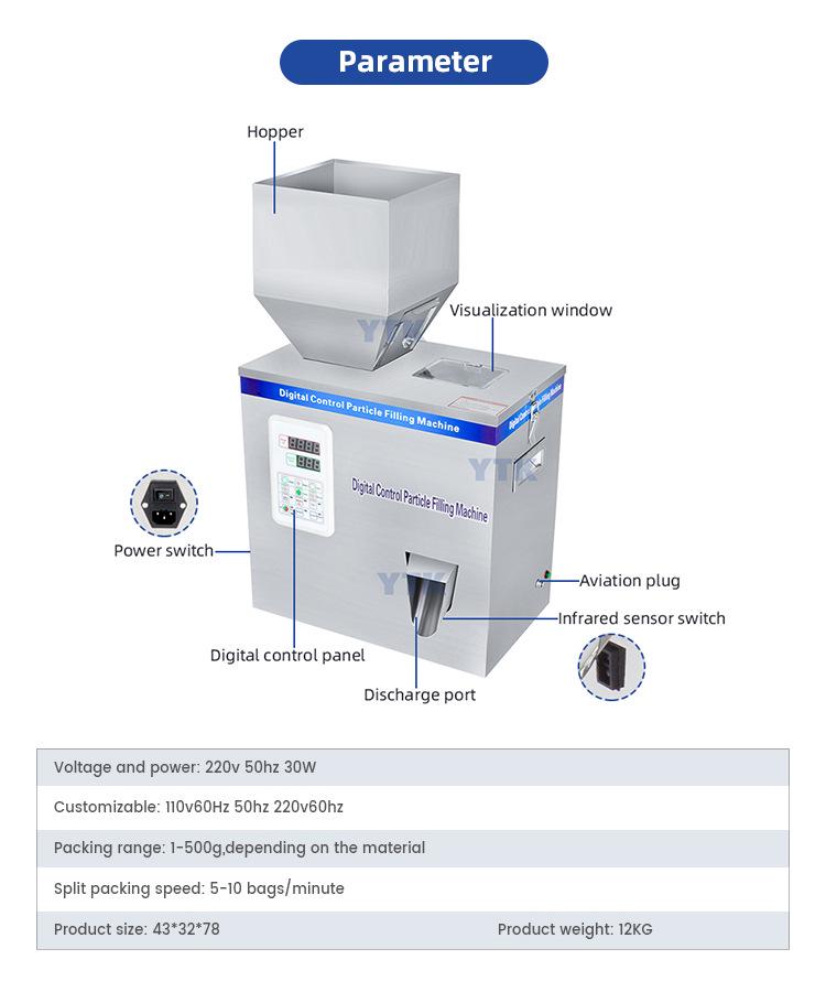 Smart 1-200g Powder & Granule Filling and Dispensing Machine
