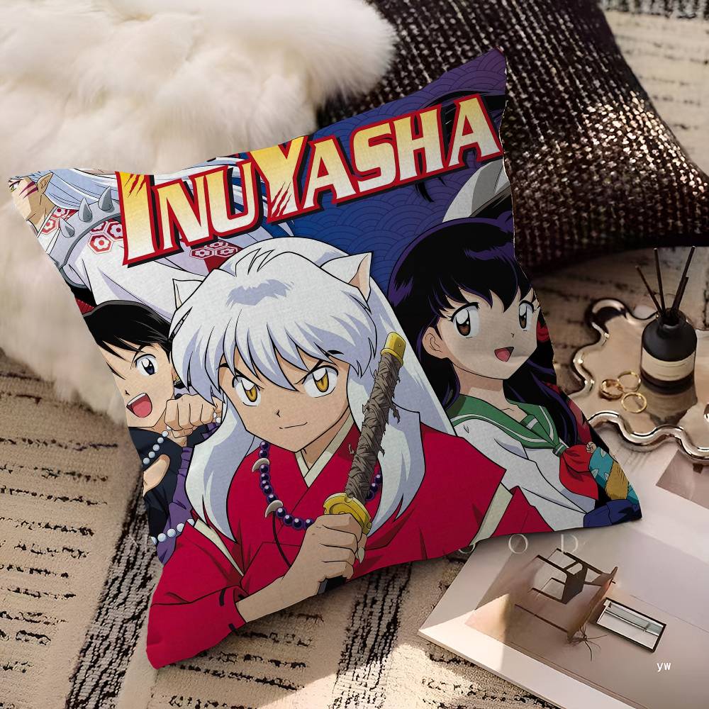 I-Inuyasha Anime Pillow Anime Pillow Sofa Bed Head Pillow Cover Cushion Cover 45x45 Cm Fashion