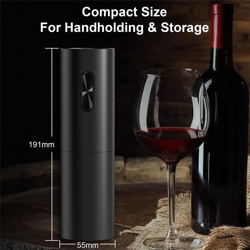 A96I-Electric Wine Opener Reusable Automatic Wine Opener Accessories For Wine Lovers Gift Home Kitchen Party Bar Wedding