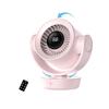 In Automatic Oscillating Fan with DC 100 Speed USB Cordless Desk Fan with Remote Rainy Season Clothes Heat Energy Power Japanese Instruction Manual