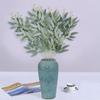 Artificial Mixed Eucalyptus Willow Leaves Stems DIY Bouquets Floral Faux Eucalyptus Garland Arrangement Home Wall Decor Wedding