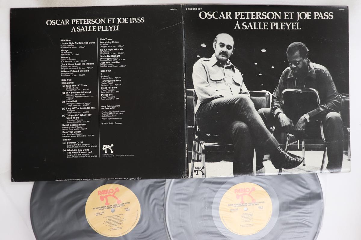 

LP Record OSCAR PETERSON / JOE PASS - Oscar Peterson Et Joe Pass À La Sal 2625705 PABLO 1975 US Jazz Used